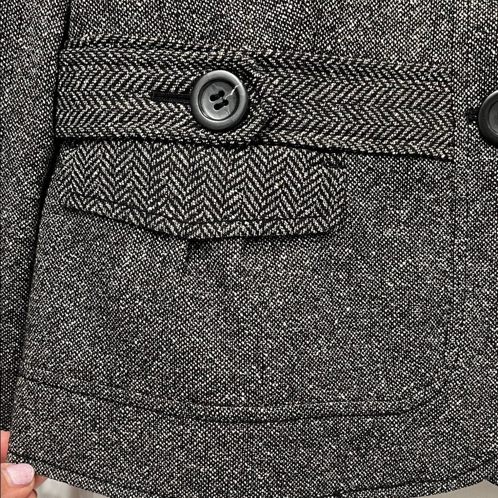 Ann Taylor Charcoal Tweed Blazer - Picture 7 of 14